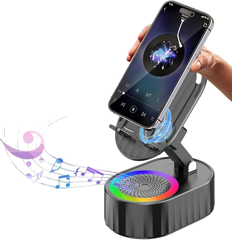 M - WIRELESS INDUCTION PARLANTE CON LUZ